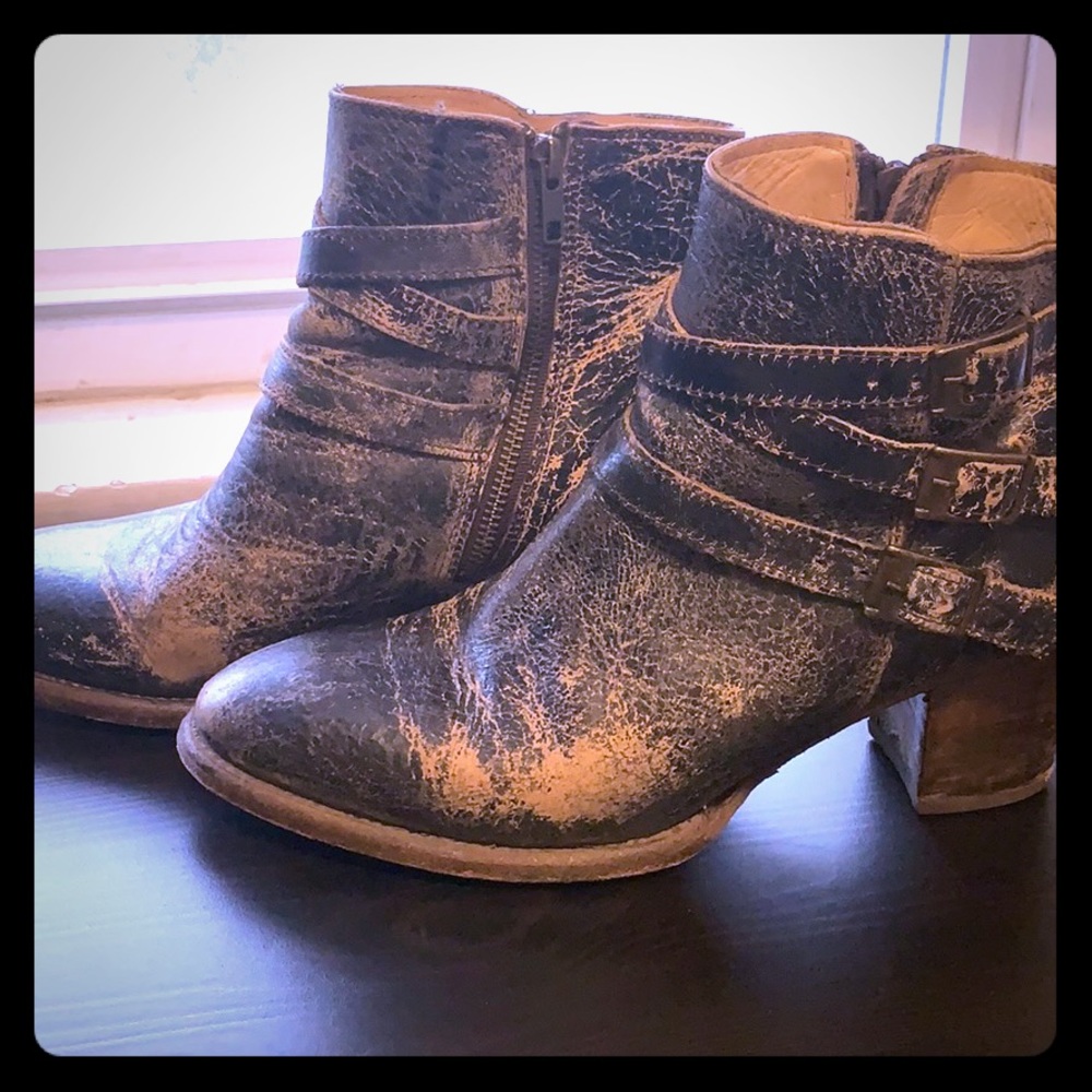 Bed Stu Begin Booties Size 10